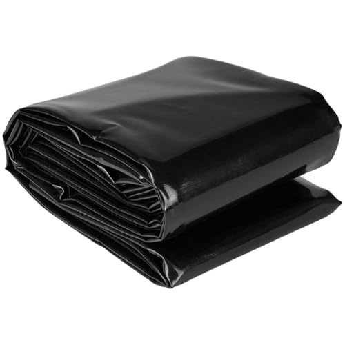 Éviter les fuites d'eau revêtement de bassin noir robuste membrane flexible 3x3m pour jardin