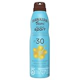 Hawaiian Tropic Island Sport Clear Spray Sunscreen SPF 30, 170g | Hawaiian Tropic Sunscreen SPF 30, Sunscreen, Spray On Sunscreen, Body Sunscreen Spray, 170g