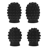 BESPORTBLE 4pcs Drumstick Silent Cover Drum Stick Protectors for Drummer Practice Pad