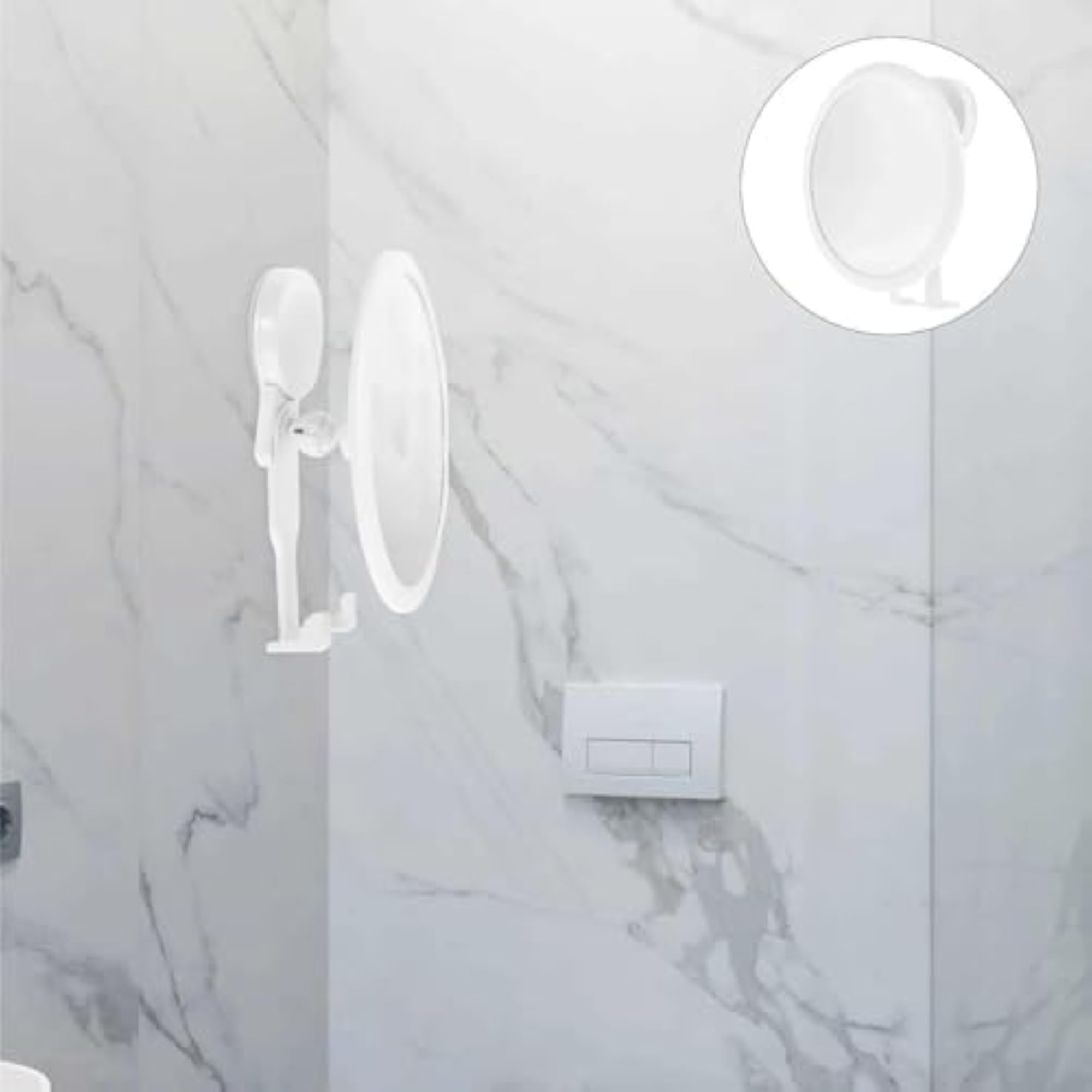 Suction Cup Shower Mirror for Shaving
