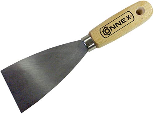 Connex Malerspachtel 60 mm - Holzheft & Klinge aus Carbonstahl - Zum Verspachteln & Abkratzen von Farbe oder Tapete - Made in Germany Qualität / Universalspachtel / Griffspachtel / COX880560 Connex Malerspachtel 60 mm - Holzheft & Klinge aus Carbonstahl - Zum Verspachteln & Abkratzen von Farbe oder Tapete - Made in Germany Qualität / Universalspachtel / Griffspachtel / COX880560