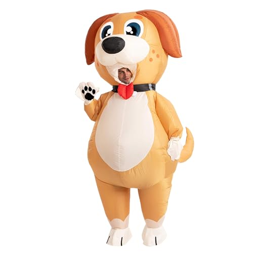 Spooktacular Creations Inflatable Halloween Costume Full Body Puppy Dog Inflatable Costume - Child Unisex S (4-6 yr)