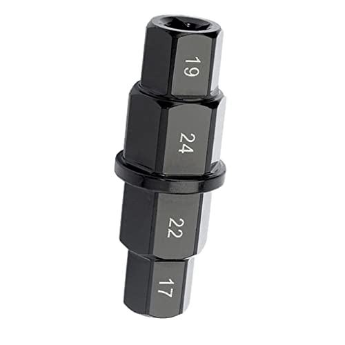 Generic Ferramenta de eixo hexagonal para motocicletas 17/19/22/24mm manga de remoção multifuncional