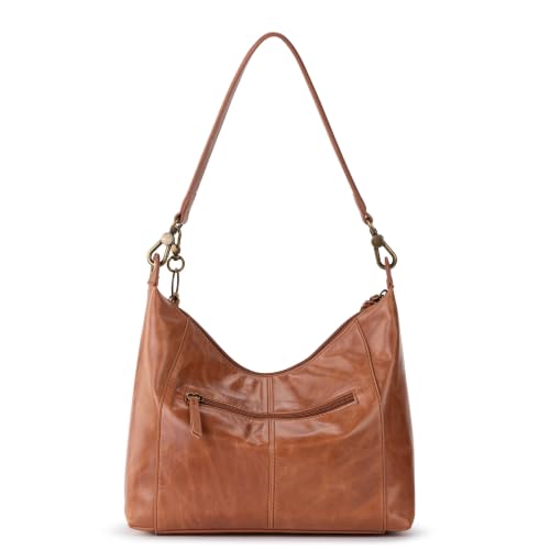 Image of The Sak Alameda Hobo Bag - Premium Large Leather Women's Handbag for Everyday & Travel - Durable Purse With Zipper Pocket