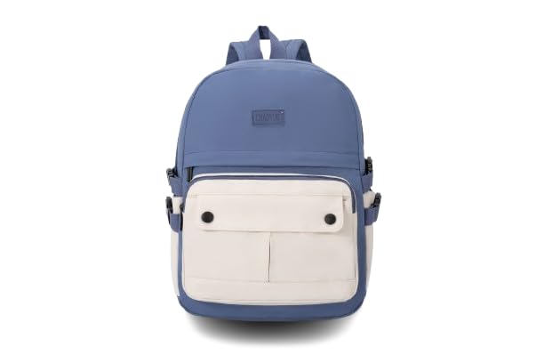 30 Litre Japanese Korean Style School Bag Water-Resistant Laptop & Travel Backpack - Unisex Large 18 Inches Multipurpose Student Backpack for Boys & Girls, Men & Women