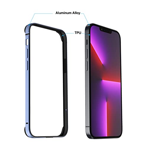 Coque antichoc iPhone 13 Pro Max métal mince sans interférence signal - 3