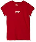 4F JUNIOR GIRL'S T-SHIRT JTSD005 RED PARA NIÑAS TALLA 146