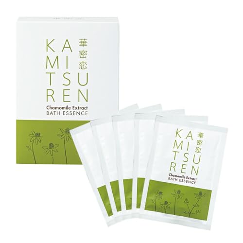 華密恋 薬用入浴剤 5包入 50mL×5包 [カミツレ研究所 長野県 池田町 48110804]