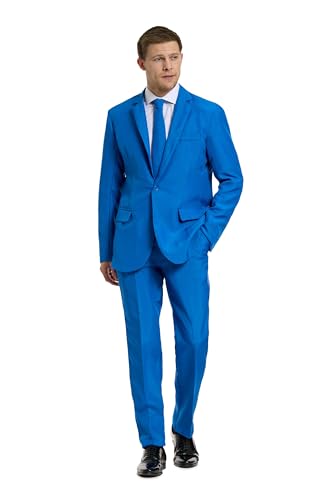 Offstream Plain Colored Suits for Men – Costumes Include Jacket Pants and...
