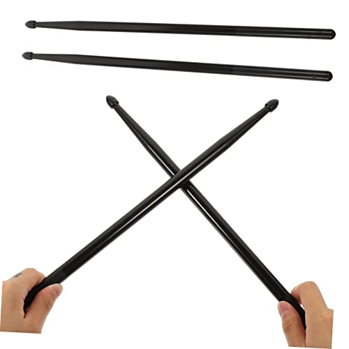 Baquetas de nylon para batería, juego de baquetas, accesorios para batería, perfectas para todas las edades y niveles de habilidad