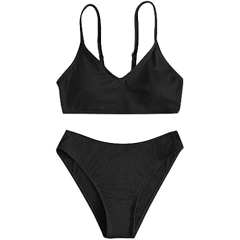 Girls High Waist Bikini Set for 5 Year Olds Cover