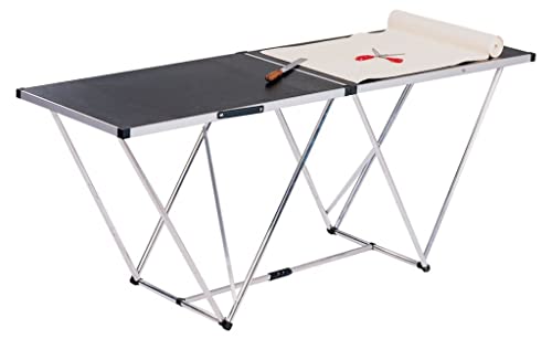 VERMIP Table A TAPISSER Aluminium GRADUEE TAPISSIER Pro Pliable Pliante ENCADREMENT Cadre/Contour en ALU Pieds Metal Valise 2M