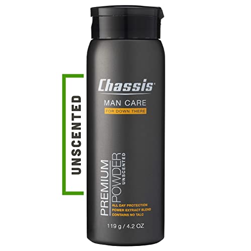 Chassis Polvo corporal sin perfume para hombre, sin talco
