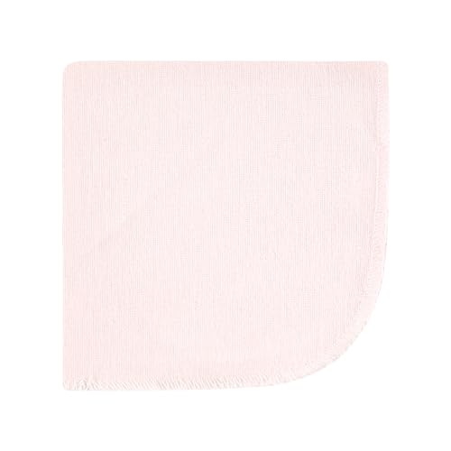 Image of Hudson Baby Unisex Baby Flannel Cotton Poly Washcloths, Girl Woodland Pals 10Pk, One Size