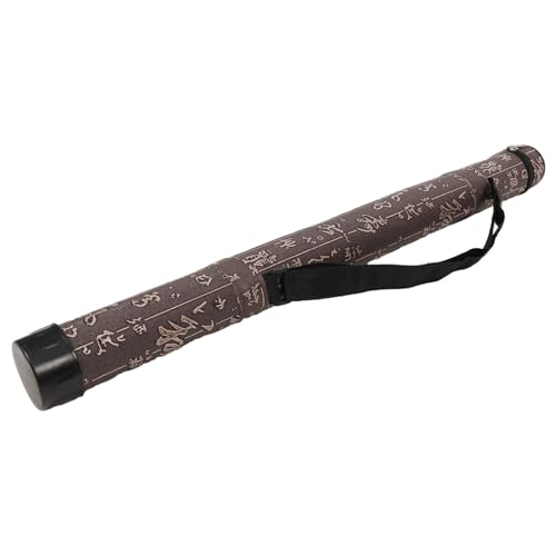 Vaguelly Flötenaufbewahrungskoffer Doppelschichtig Pvc Tragbar Leicht für Vertikale Flöten Reise Flötentasche mit Schutz für Blockflöten