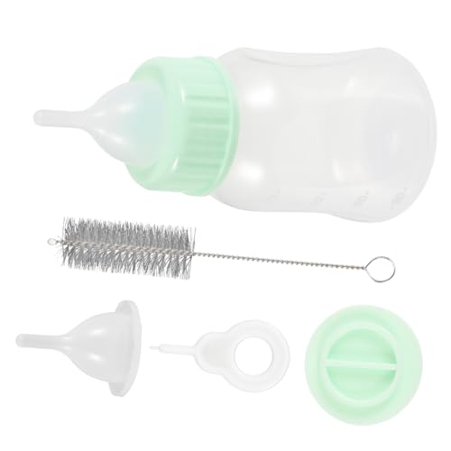VERDANVERSE 1 Juego Botella de Alimentación para Mascotas Botella de Leche para Gatos y Perros Alimentador Portátil para Cachorros y Gatitos para Lactantes y Animales