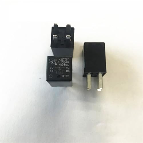 Relé automotriz de 4 pines HG 4277007 repara caídas de tensión y cortes 12V 20A