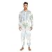 Yuiboo Soft Tone Cat GardenAdults Unisex One Piecing Pajamas for Women Men Cosplay Suit with Hood