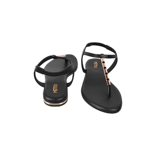 Image of Metro Women Synthetic Leather Flat Fashion Sandal