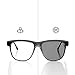 SOLOS AI Powered Glasses | AirGo3 Xeon 5S | Shiny Black | Photochromic | Lenses Integrated ChatGPT for Travel and Real Time Translation | Stereo Speakers | Compatible with iOS and Android