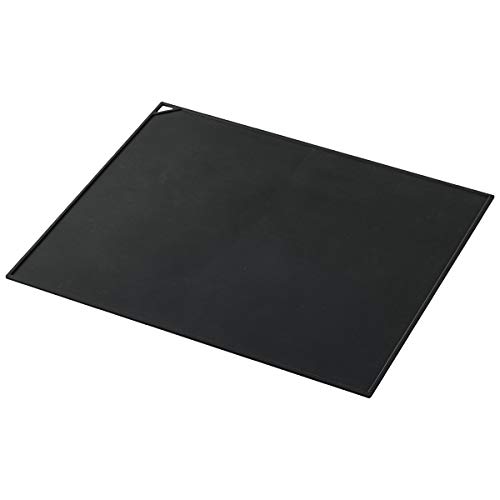 山崎実業(Yamazaki) 電子レンジ庫内汚れ防止シリコンマット ブラック 約W35XD29XH0.3cm タワー 耐熱 滑り止め 電子レンジ対応 ランチョンマット 5040