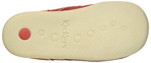 Kickers Bonzip-2, Stivaletto, Rosso Arancione