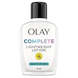 Olay Complete All Day Moisturizer SPF 15, Sensitive 4 oz (Pack of 3)