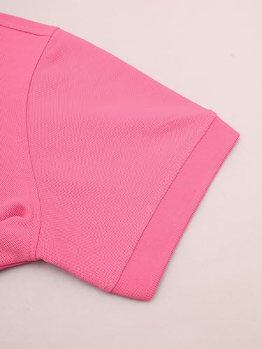 Image of TECHNOSPORT Womens Polyester Slim Fit Solid Half Sleeve Polo Matpiq T-Shirt with Techno Dry, Anti Static for Regular Use
