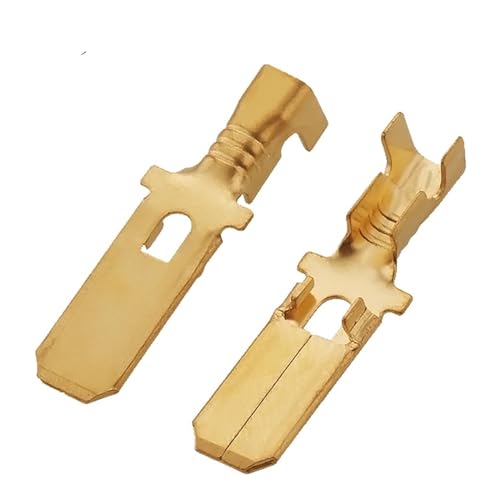 Conector automotriz de ventana H62 contra la corrosión: terminales machos de 6,3 mm