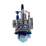 carburateur dellorto 28 4 temps Pour KOSO Pour OKO. KWAYA Carburateur Kit Carburateur Universel pour Scooter Quad Dirt Bike KOSO OKO PWK 24 26 28 30 32 34 Mm Bol Bleu 2T 4T Carburateur Carbu(28MM)