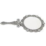 Miroir pliant vintage – ce miroir de poche est conçu pour les femmes qui souhaitent se maquiller rapidement et obtenir une image nette. idéal pour les voyages