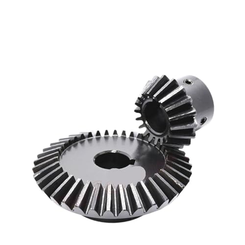 Engrenage conique en acier 45# anti-usure pour corriger le jeu mécanique des arbres de 12mm