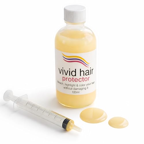 INVERTO VIVID HAIR Color Protector Perfector Prevent Hair Bleaching, Highlighting Coloring Damage From the Start safe for all blondes, vivid, bright & dark colors (120gr)