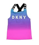 Prodotto: Canotta DKNY Kids Mädchen Top T-Shirt D35Q68 Rose-hellblau (10 Jahre (140))