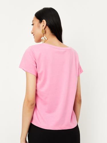 Image of Max Plus Size Women Solid T-Shirt