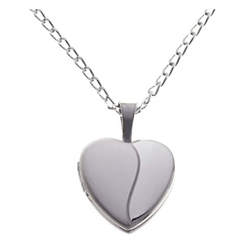 Alexander Castle Sterling Silver Heart Locket Necklace Cover
