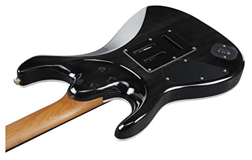 Ibanez AZ47P1QM-BIB Black Ice Burst – Guitare électrique (+ housse) - Les Beatles, Paul McCartney, John Lennon, RIngo Starr, George Harrison Ibanez AZ47P1QM-BIB Black Ice Burst - Guitare électrique (+ housse) – Image 8