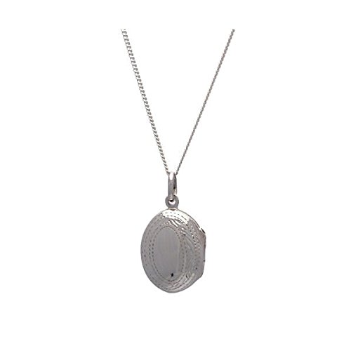 Malgorata Sterling Silver Oval Locket