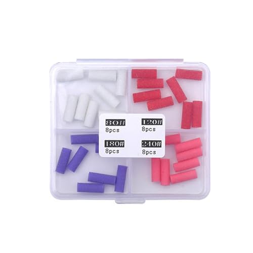 Foret de gel 3.1mm pour manucure haut de gamme avec ses 32 pièces polissage