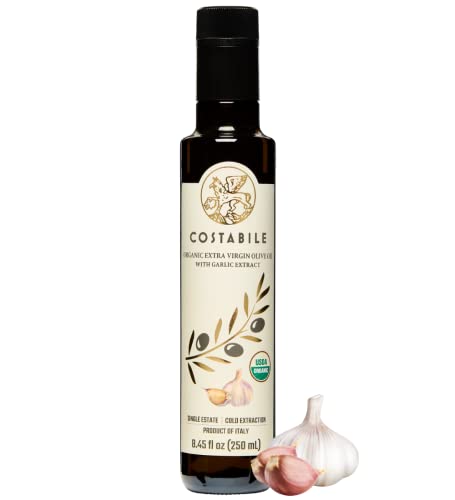 Aceite de oliva extra virgen infusionado con ajo y limón miniatura 3