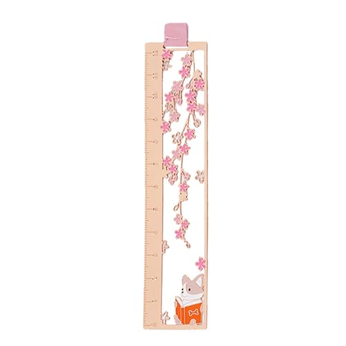 Marque-pages avec pompon ALturN cadeau idéal fleurs de cerisier et chat