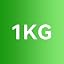 1KG-Clear Green
