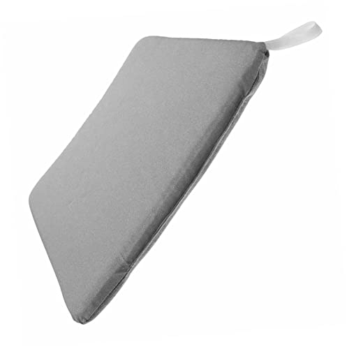 Almohadilla de planchar de mesa PRETYZOOM de algodón gris claro en pack de 3 piezas 7