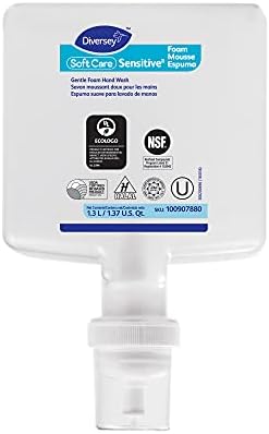 Diversey Soft Care Sensitive Foam Hand Wash, 1.3 L Cartridge