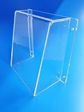 Protector grande 197x225mm. para portero automático timbre metacrilato exterior protege lluvia
