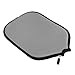 Paddle Protector Neoprene Racket Sleeve Chips Dings and Dirt Cover Easy Zipper Access for Scratch Prevent (Grey)