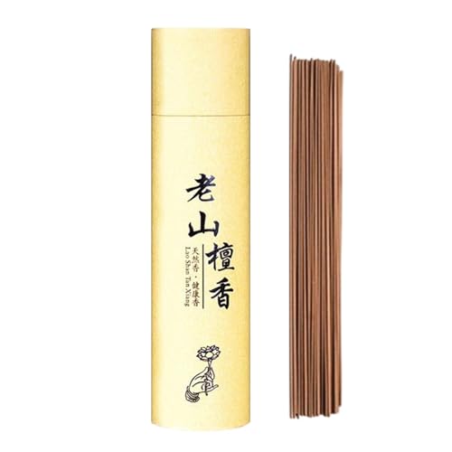Barras de incienso, varillas aromáticas | Varillas de incienso de sándalo natural, calman y purifican el aroma de aromaterapia para meditación y relajación