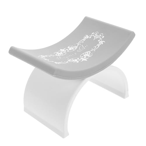 NOLITOY ネイルアートハンドピロー ネイルアートマットホルダー U字型ネイルアームレスト 爪用ハンドホルダー フォーム ネイルアート枕 ネイルを塗るためのネイルホルダー プラスチック 白い