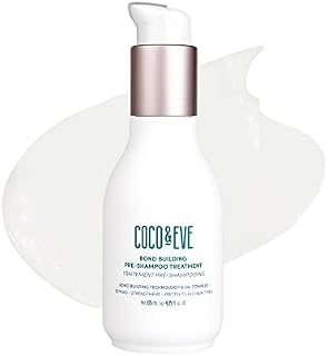 Coco & Eve Bond Building Pre-Shampoo Treatment | Dry Damaged Hair Repair | Deep Conditioning Mask for Reducing Hair Breakage (125ml)