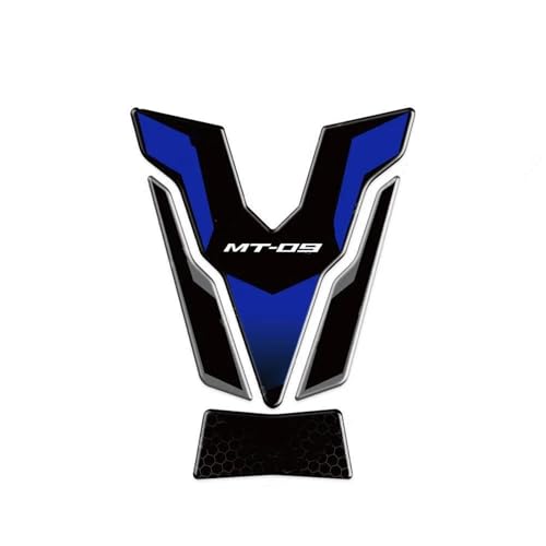 Tampon de réservoir étanche pour moto Yamaha MT-09 2024 bleu